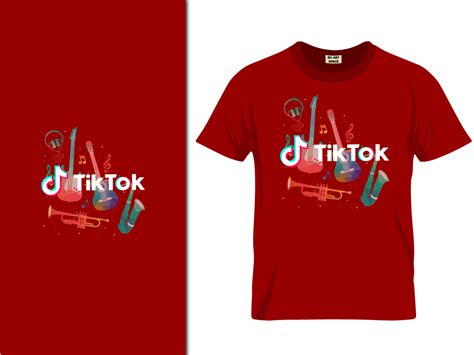 Tik Tok T Shirt Design By Malik Muhammad Kamran On Dribbble