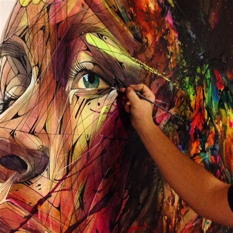 Hopare Abstraction And Figuration Street Art Artpeoplenet