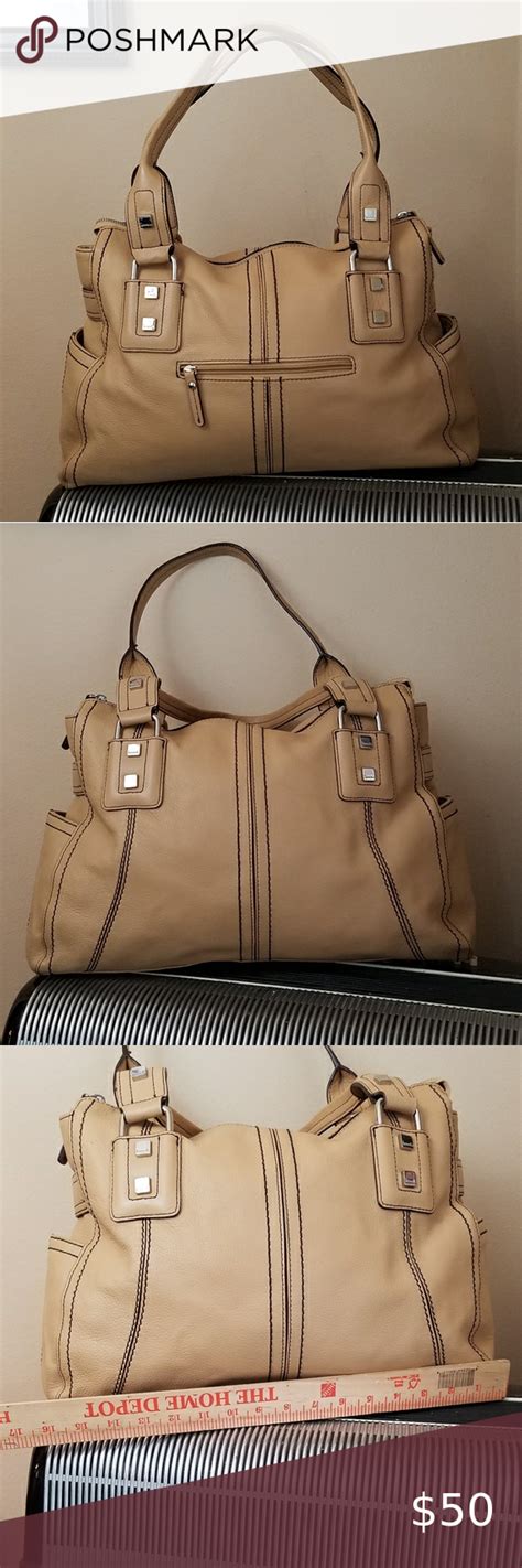 GORGEOUS TIGNANELLO LARGE TAN LEATHER HANDBAG Tan Leather Handbags