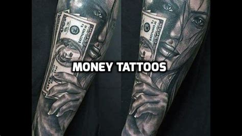 Money Tattoo Designs Best Money Tattoos Youtube