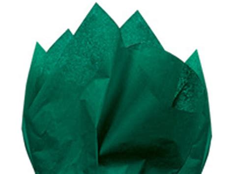 Solid Tissue Paper Emerald Green Crepe Paper Store