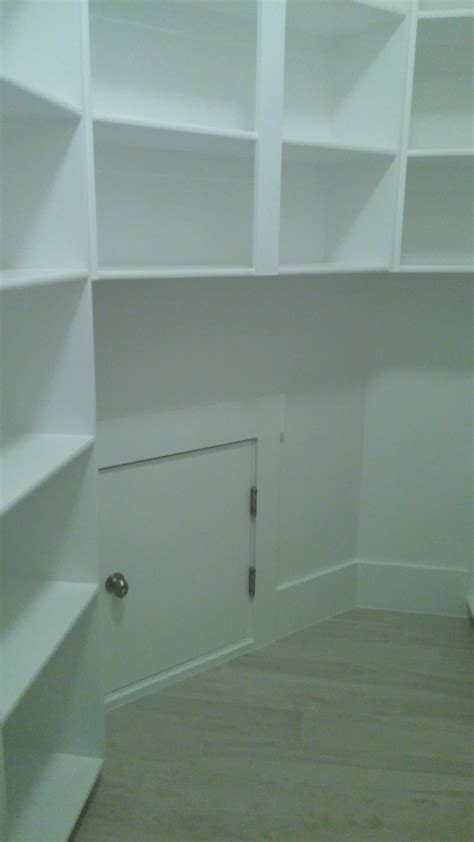 Grocery door to pantry from garage : A walk in pantry with a little door from the garage so you ...