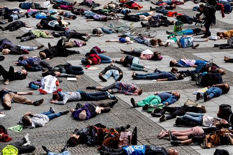 From our coverage of extinction rebellion activity around the world to commentary on climate change news and events, the extinction rebellion blog. Extinction Rebellion climate change activists stage mass 'die-in' protests across the globe to ...