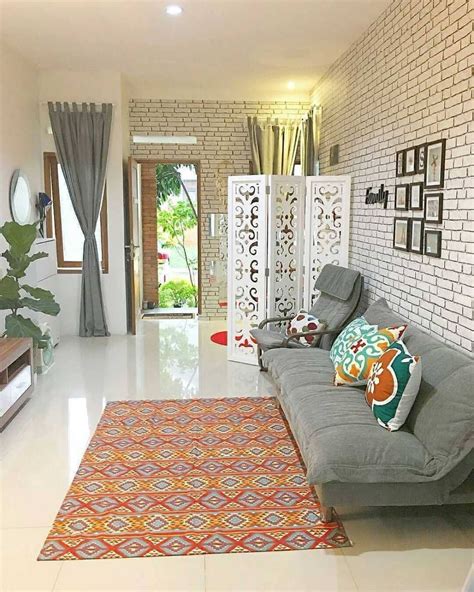 ruang keluarga minimalis instagram desain interior ide ruang