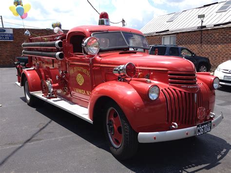 1942 Chevrolet Fire Truck From Warwick Ny Currently Located In