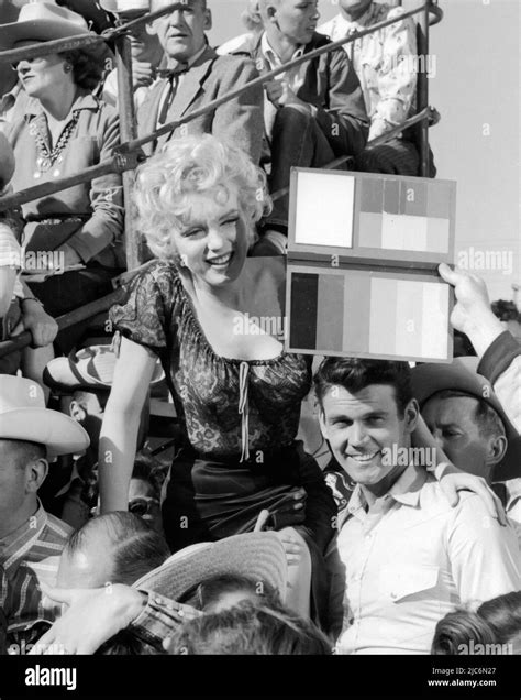 Marilyn Monroe Don Murray Bus Stop Th Century Fox File