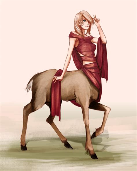 Cervine Taur Girl By Doven On Deviantart