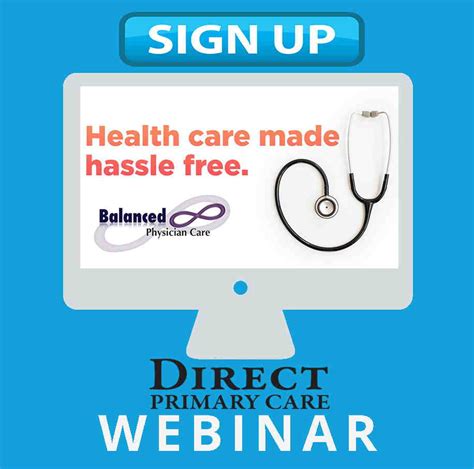Direct Primary Care Webinar Balanced Physician Care
