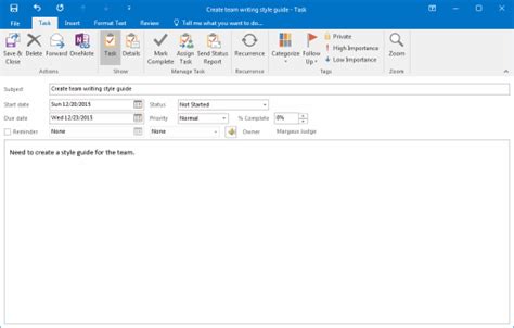 Assign Task In Outlook Lulipals