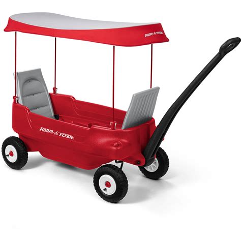 Comes with a small storage bag. Radio Flyer, Deluxe All-Terrain Pathfinder Wagon with ...