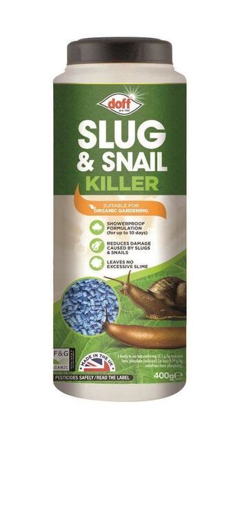 In the pest control service category. Doff Organic Slug Killer 400g only £2.99