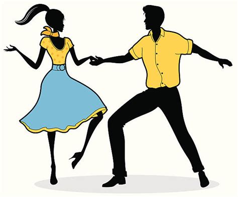 Best Swing Dance Illustrations Royalty Free Vector Graphics And Clip Art