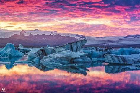 By The Lights Of The Icelandic Sunset Iceland 2018 On Behance