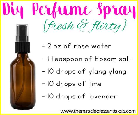 Diy Essential Oil Perfume Spray The Miracle Of Essential Oils