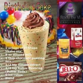 Herbalife shake recipes birthday cake Thirsty Thursday! Birthday Cake Shake! | Herbalife shake ...