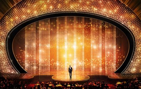 First Look At The Academy Award Stage Channels 70s Glam La Times