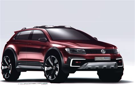 Volkswagen Shows Tiguan Gte Active Concept At Detroit Auto Show