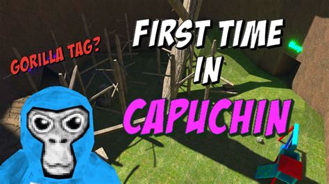 My First Time Playing Capuchin Vr Gorilla Tag Fan Game Youtube