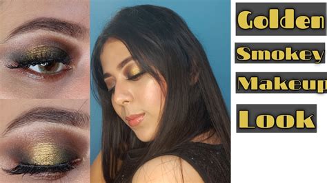 Golden Smokey Makeup Tutorial Glam Gold Smokey Eye Makeup Gorgeous