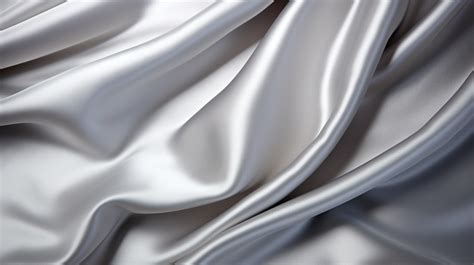 Luxurious Silver Silk Texture A Captivating Abstract Background Silk Cloth Curtain Texture