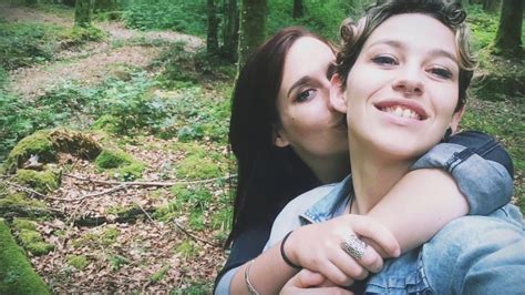 cute lesbian couple maëva and léa youtube