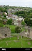 View of Conisbrough, South Yorkshire, from the castle Stock Photo - Alamy