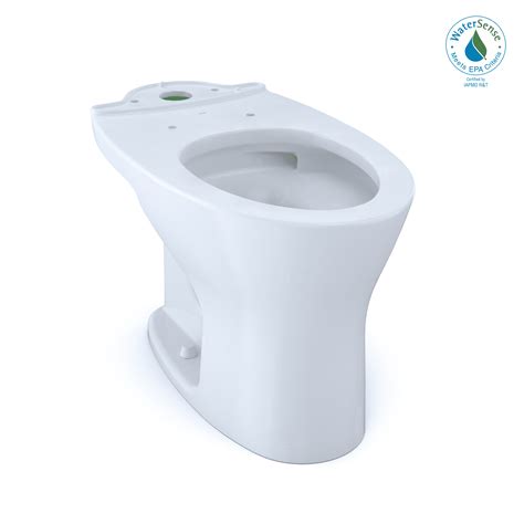 Toto Drake Dual Flush Elongated Universal Height Toilet Bowl With