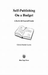 How to format the book title page of the manuscript. Self-Publishing On a Budget by Gloria Hander Lyons: Front ...