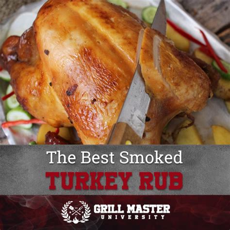 The Best Smoked Turkey Rub Recipe Grill Master University