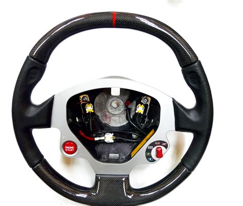 The scuderia ferrari steering wheel is a genuine work of f1 technological art. FERRARI F430 STEERING WHEEL CARBON FIBER - Robson Design Carbon Fiber Car & Accessories Interior
