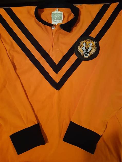 Balmain Tigers Mens Tops Rugby League Athletic Jacket