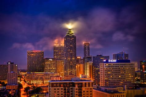 Skyline Of Downtown Atlanta Flickr Photo Sharing