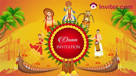 Onam Festival Video Invitation Whatsapp Video Invitations Inviter