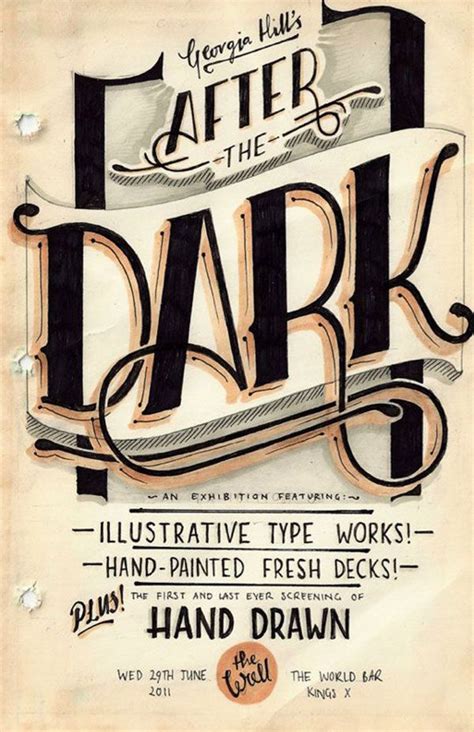 33 Incredible Typographic Posters Bashooka Typographic Poster