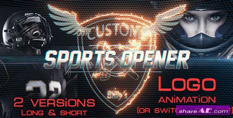 Multiple bold headlines with text box masks. Videohive Sports Opener - Extreme Promo » free after ...