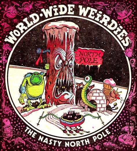 ken reid world wide weirdies 1970 s evil eye art giant monster movies vintage comics