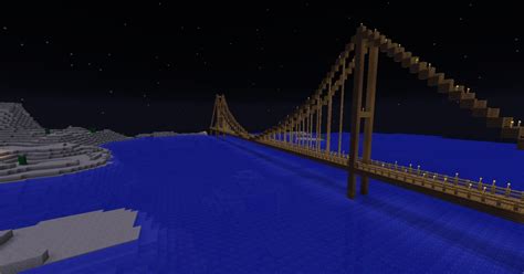 Suspension Bridge Minecraft Project