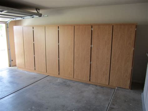 Wood Garage Storage Cabinet Plans Garage Storage Cabinets Garage