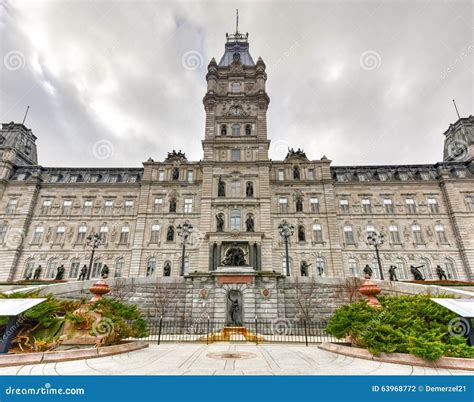Parliament Building Quebec City Stock Photo Image Of Historic