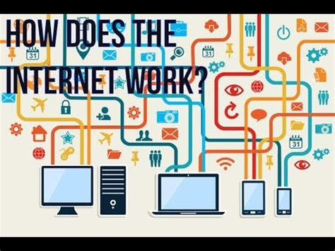 As you look closer at the various devices and protocols, you'll notice that the picture is far more complex than the. How Does The Internet Work? - YouTube
