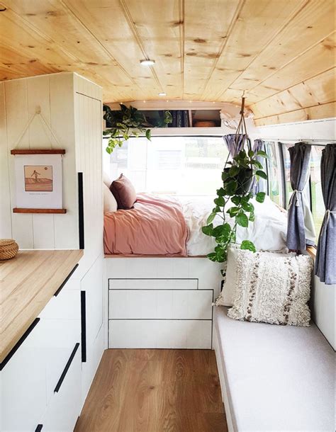 Caravan Living Bus Living Tiny Living Cottage Living Caravan Renovation Diy Caravan