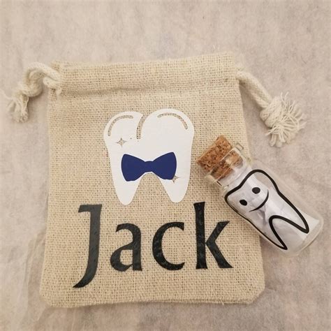 Tooth Fairy Bags Tooth Vial Personalized Tooth Fairy Etsy