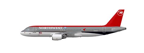 Northwest Bowlingshoe Airbus A320 - Chest o' Northwest Airlines - Gallery - Airline Empires