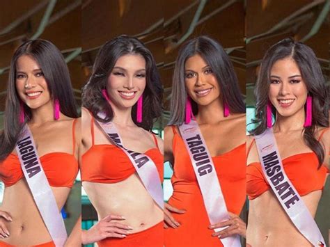 LOOK Miss Universe Philippines 2021 Candidates Swimsuit Photos GMA