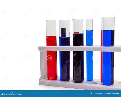 Test Tubes With Colorful Liquids Stock Photo Image Of Beaker
