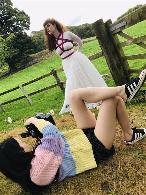 Tw Pornstars Restrained Elegance Twitter North Wales Location Shoot Behind The