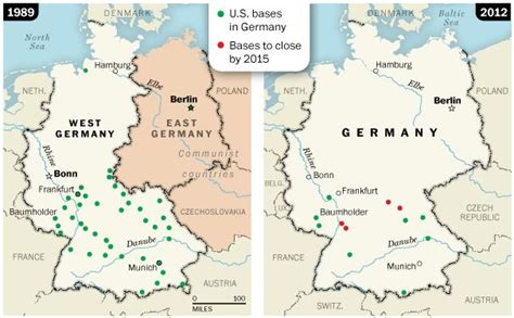 Map Us Army Bases In Germany Us Army Bases Baumholder West East