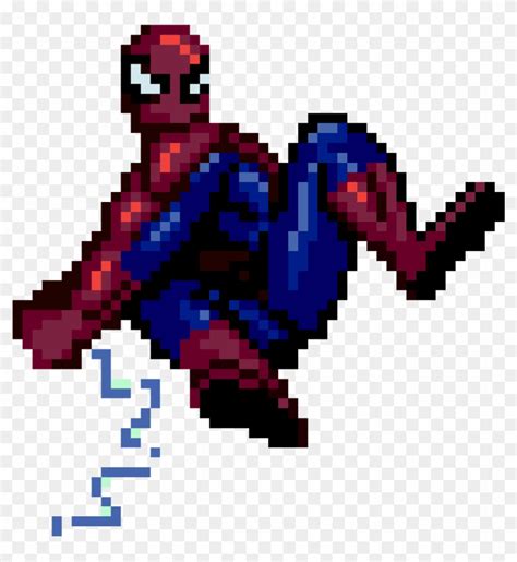 Spiderman Pixel Art Hard Minecraft Pixel Art Templates Clipart