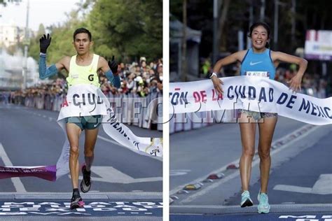 Ganan Mexicanos Medio Maratón De Cdmx