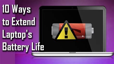 Top Ways To Extend Your Laptop S Battery Life Youtube